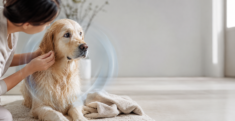 Mon chien sent mauvais même après le bain : pourquoi ça revient toujours ?