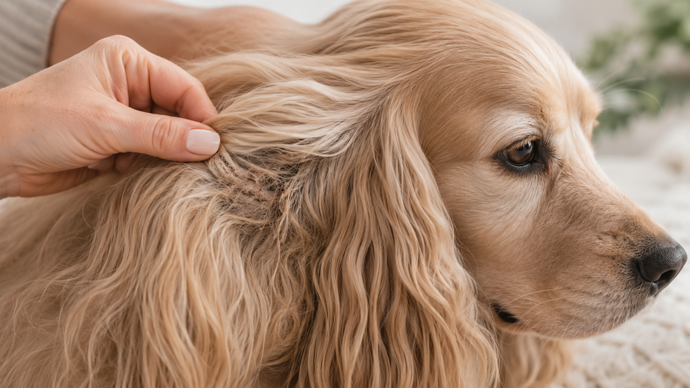 Comment se forment les nœuds dans les poils du chien ?