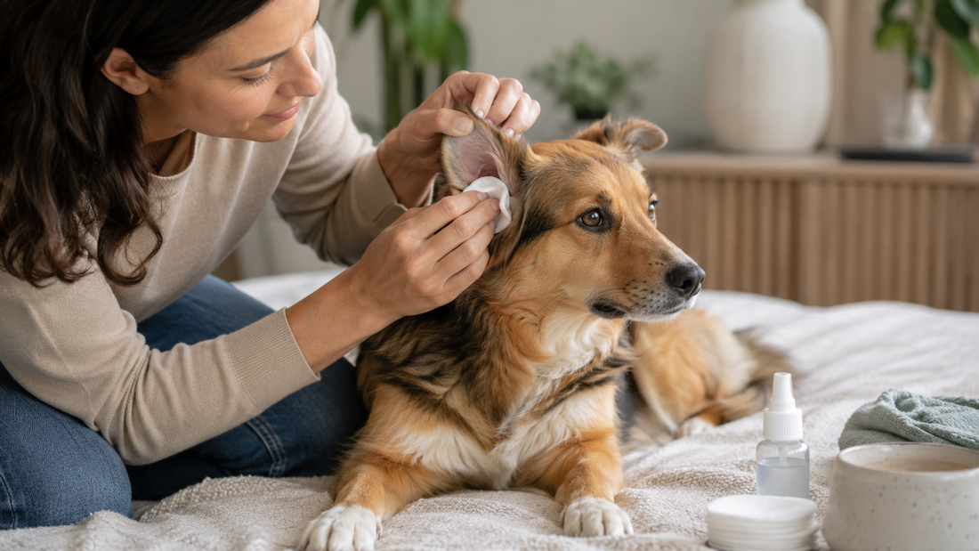Nettoyer les oreilles de son chien sans agresser le conduit