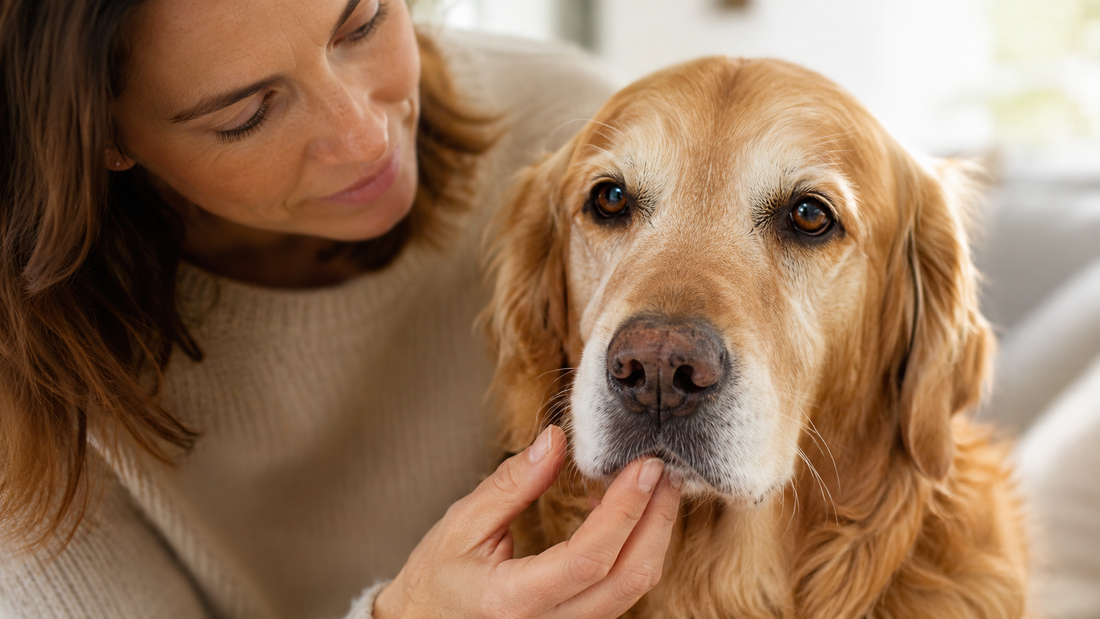 Truffe sèche, croûtée ou craquelée chez le chien : quand faut-il s’inquiéter ?