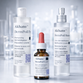 Protocole AKHATO alopécie chien avec shampooing DermPoil Prep, lotion DermPoil Balance et sérum DermPoil Cycle pour accompagner la repousse du poil