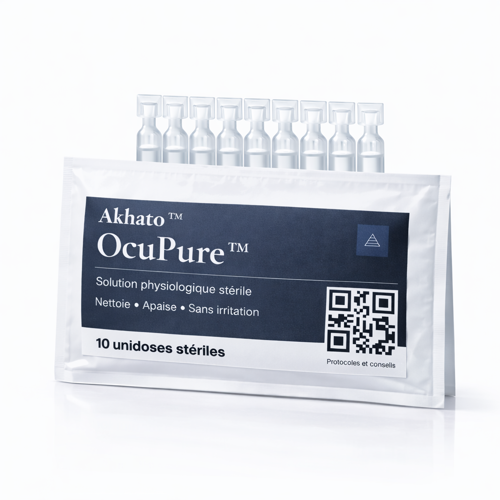solution physiologique chien yeux unidoses stériles nettoyage oculaire ocupure